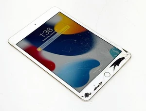 Apple iPad mini 4 Wi Fi 128 GB dorado MK9Q2LL/A agrietado - Imagen 1 de 9