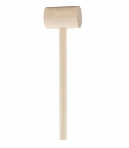 Wood Crab Mallet - 7.75" Long - Wooden Seafood Shellfish Mallets Shell Cracker - Picture 1 of 1