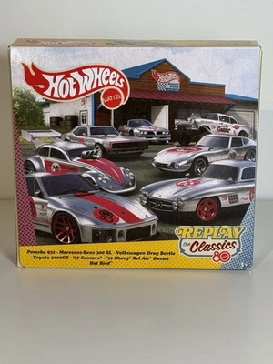 2025 Hot Wheels REPLAY the Classics 80º Aniversário ZAMAC BOX SET PACOTE COM 7 - Imagem 1 de 4