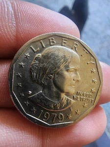 1979 Susan B Anthony Liberty P Dollar U.S. Coin Wide/DDO Front/Back Rare! - Picture 1 of 10