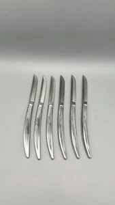Carvel Hall Stainless Steak Knives USA unique set of six - Picture 1 of 5