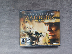 Full Spectrum Warrior (PC, 2006, THQ Pandemic) 3 disques CD-ROM