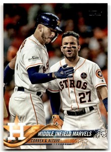 2018 Series 2 Middle Infield Marvels (Carlos Correa/Jose Altuve) .  Houston