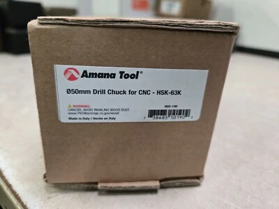Amana Tool HSK63F Tool Holder (63mm) New open Box - Image 1 of 4