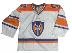 Tappara TEAM HOCKEY, WARRIOR jersey, new/tag, size ADULT SMALL, WHITE/ORANGE - Picture 1 of 2