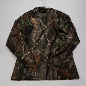Vintage Safertec Rebound Xtra-Dri Realtree Made in USA Camo Hunting Shirt LARGE - Picture 1 of 6