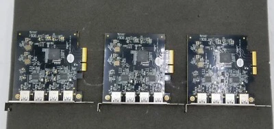 LOTE DE 3 Sonetos (PCB-USB31-PRO-PCIE-X3) Allegro Pro USB 3.1 CARTÃO PCIe - Imagem 1 de 4