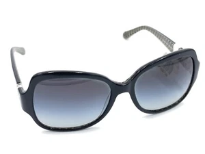 Tory Burch TY7059 1145/11 Black Butterfly Sunglasses Gray Lens 57-16 135 Women's - Picture 1 of 12