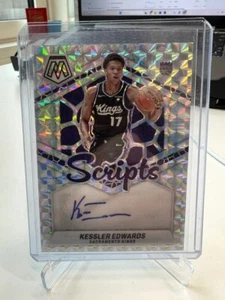 2023-24 Panini Mosaic Scripts Kessler Edwards #MS-EDW Kings - Bild 1 von 2