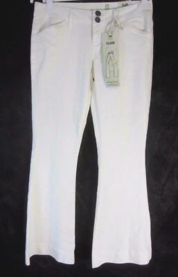 Nova Calça American Rag Flare Cintura Baixa Elástica Juniors 3 Pequena GG276  - Imagem 1 de 4