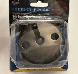 DANCO 89472 Trip Lever Overflow Plate Assembly - Oil Rubbed Bronze - 2PCs - New - Picture 1 of 2