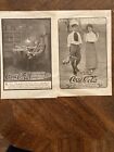 Coca-Cola Magazine Ads 2 1905 B &W 9 3/4" X 6 1/4" For Students & After Exercise