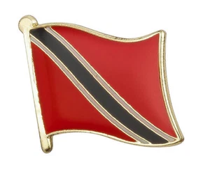 Insignia de prendedor de solapa de bandera de Trinidad y Tobago - Imagen 1 de 2