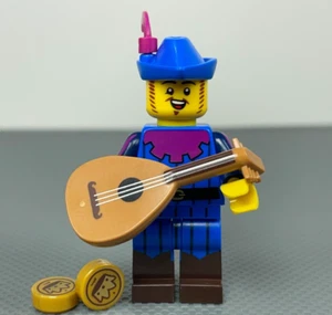 LEGO Troubadour Collectible Minifigure Series 22 CMF 71032 Figure Lute Guitar - Picture 1 of 9