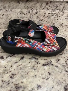 Wolky Women’s Jewel Slingback Sandal Size EU42 M US10.5-11 Comfort Vacation - Picture 1 of 6