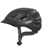 ABUS URBAN - I 3.0 Cycle/Bike Helmet Velvet Black M 52-58 cm Rear LED