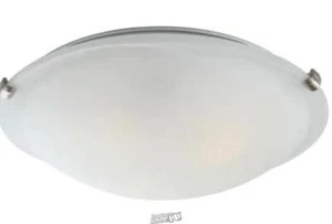 Volume Lighting-5 in.3-Light Brushed Nickel Semi-Flush Mount Fixture White - Picture 1 of 4