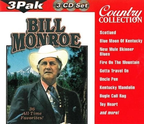 BILL MONROE - Bill Monroe - 36 All Time Favorites! 3 Set! - 3 CD - Box Set - Image 1 of 1