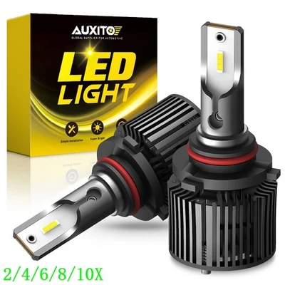 Bombilla de faro LED de haz alto 9005 blanca para Honda Accord Civic 2004-2020 2~10X Foto 1 de 4