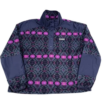 Pullover corto Columbia Sportswear Benton Springs para mujer XXL polar Foto 1 de 4