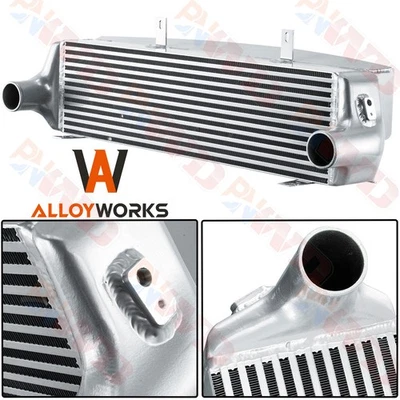 Silver Front Mount Hi Flow Intercooler For 2013-18 2014 Ford Focus ST 2.0L Turbo Foto 1 de 4