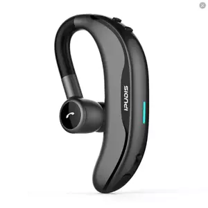 IPUDIS Wireless Earbud Ear Hook Bluetooth Earphone 170mAh Single Hand-free BLACK - Foto 1 di 1