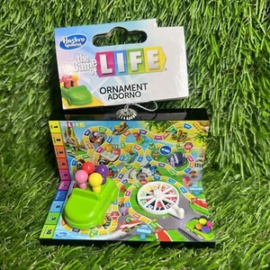Spiel des Lebens hängender Christbaumschmuck mehrfarbig Größe 3,5"x2" - Bild 1 von 5