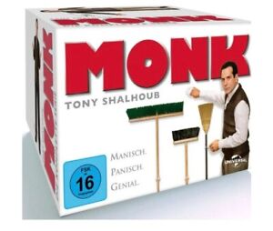 Monk - Gesamtbox / Die komplette Serie Staffel 1-8 # 32-DVD-BOX
