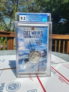 Free Willy 3 The Rescue VHS 1997 Graded CGC 9.2 A+ Sealed Tape 90's Movie Film - Picture 1 of 15