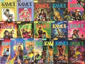 The Legend of Kamui (Eclipse 1987-8) 17 Comic lot/Run # 20 to 36 (8.0/9.4) - Picture 1 of 5
