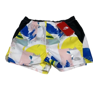 The North Face Flash Dry Class V Geometric Water Shorts Girls Youth 14/16 Lg NEW - Picture 1 of 10