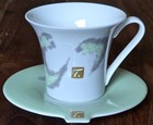Nestle Special-T , Porzellan Tee-Tasse und Untertasse (Unterteller mint)
