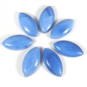 Cabujón marquesa ópalo azul 5x10 mm a 12x24 mm piedra preciosa suelta natural al por mayor - Imagen 1 de 4