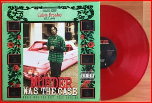 GANGSTA RAP 2 x LP V.A.-Murder Was The Case MEGA RARE OG '94 RED/GREEN WAX - NM! - Picture 1 of 4