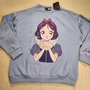 Cakeworthy Disney Princess Anime Cinderella Sweatshirt Crewneck Womens XL NEW - Picture 1 of 15