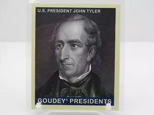 John Tyler 2008 Upper Deck Goudey Presidents Mini #49/88 - Bild 1 von 2