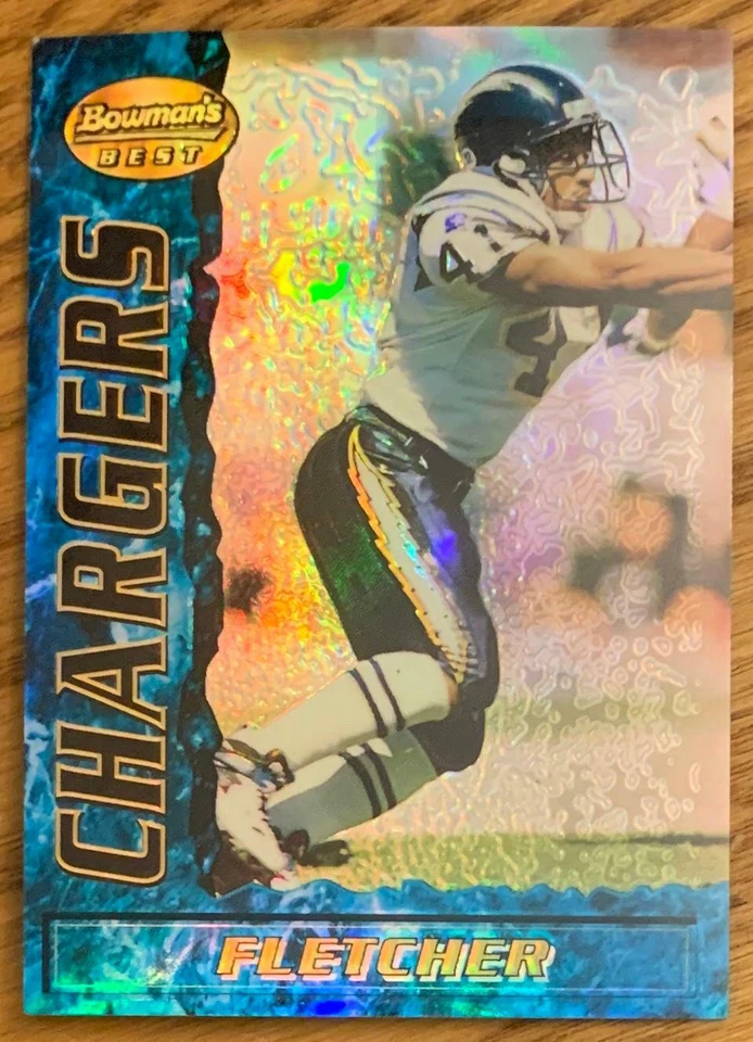 TERRELL FLETCHER, 1995 BOWMAN'S BEST REFRACTOR ROOKIE CARD, EXCELLENT CONDITION - Image 1 of 1