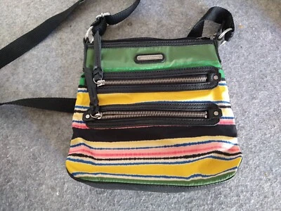 Bandolera Dana Buchman Christina Multicolor Rayas Línea Koles RN73277 Foto 1 de 4