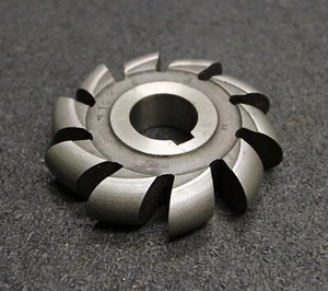 Halbrund-Formfräser konvex Radiusfräser Radius 8mm - 78x16x22mm 10 Spannuten - Picture 1 of 8