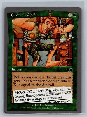 Magic The Gathering Unglued Growth Spurt #61/94 MTG TCG CCG - Image 1 of 2