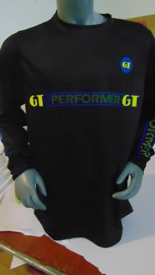 GT 85 OLD SCHOOL PRO PERFORMER BICICLETA JERSEY BMX CAMISETA BICICLETA BMX L 80s NEGRO Foto 1 de 4