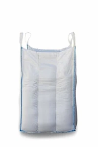 PACK OF 10 -1TONNE SPOUT TOP CLOSED BOTTOM BAFFLE FIBC BULK BAG -105 X 105 X120 - Picture 1 of 3