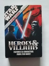 Star Wars Playing Cards, Heroes & Villains, 55 Characters from Star Wars