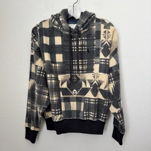 Polo Ralph Lauren donna nero grigio marrone pullover maglione oversize sud-ovest - Foto 1 di 12