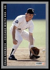 1993 Fleer Craig Grebeck Chicago White Sox #202