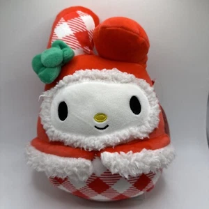 Squishmallow Hello Kitty And Friends MY MELODY 7" 2023 Christmas Plush With Tags - Picture 1 of 8