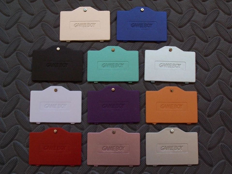 Gameboy Advance SP REPLACEMENT Battery Cover Lid Door with Screw - Image 1 of 1