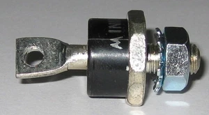 Motorola 1N1193R Anode Stud Blocking Diode with Hardware - 150 V - 20 A - Picture 1 of 6