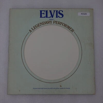 Elvis Presley Elvis Vol 2 A Legendary Performer RCA Cpl1 1349 LP Vinyl Record A Foto 1 de 4