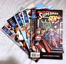 Lot (5) SUPERMAN GEN 13 DC WILDSTORM COMICS #1-3 + (2) J. SCOTT CAMPBELL VARIANT